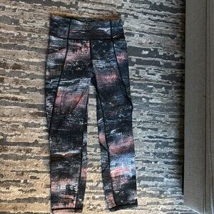Lululemon luxtreme cropped running pants